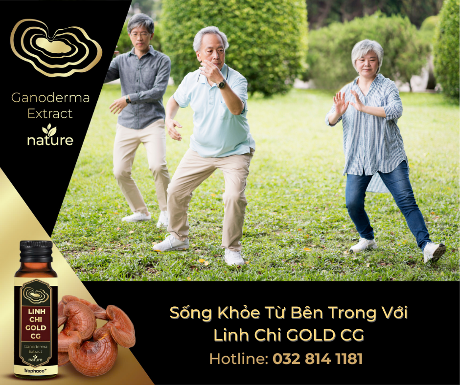 Sống Khỏe Từ Bên Trong Với Linh Chi GOLD CG